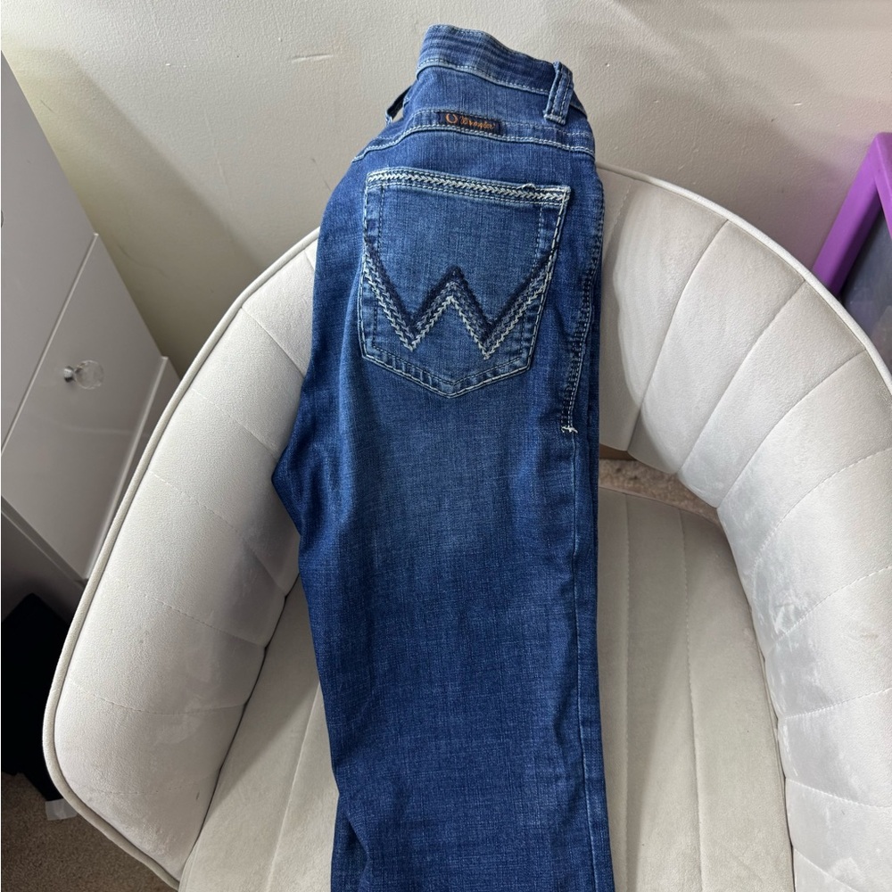 Wrangler Blue Riding Jeans